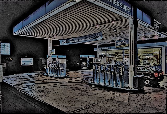 Tankstelle in Ratzeburg