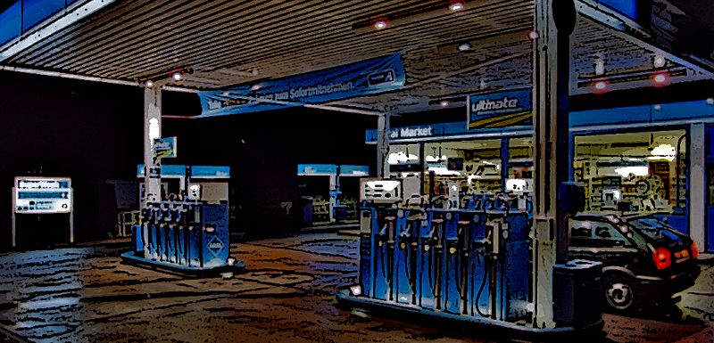 Tankstelle in Ratzeburg