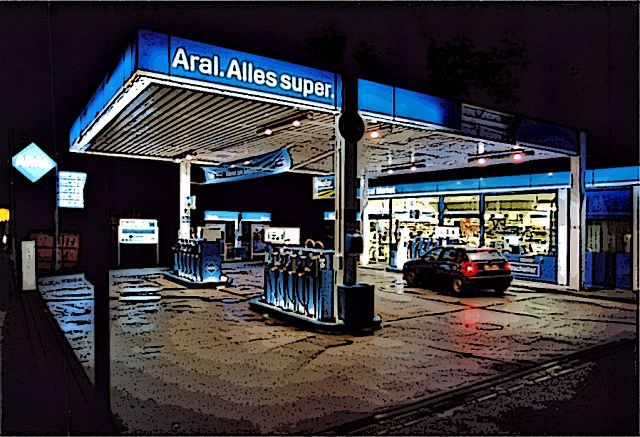 Tankstelle in Ratzeburg