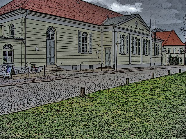 G&uuml;strow in Mecklenburg-Vorpommern - G&uuml;strower Schlo&szlig;