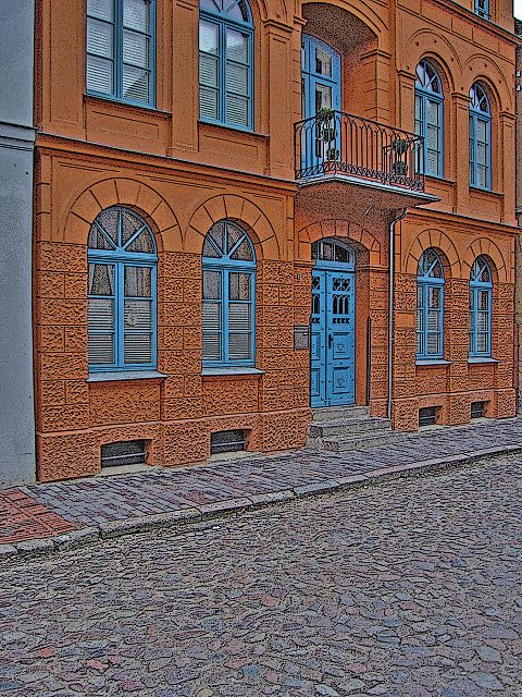 Güstrow in Mecklenburg-Vorpommern - Burgstraße