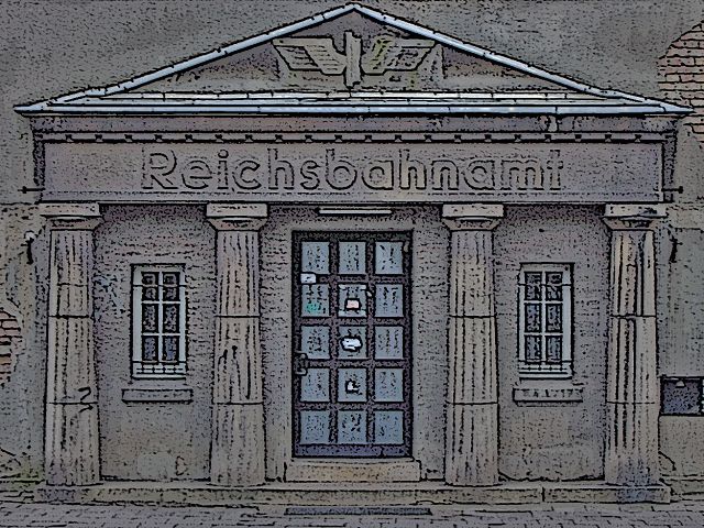 Güstrow in Mecklenburg-Vorpommern - Reichsbahnamt