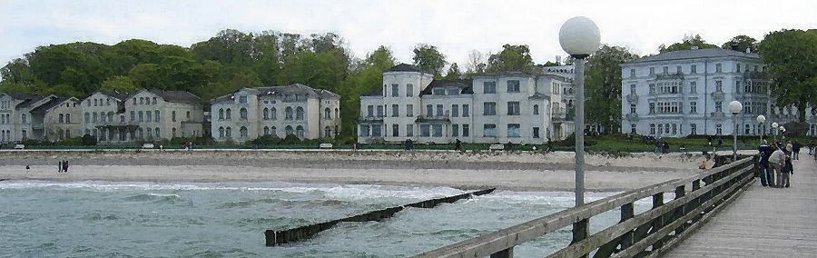 Ostseebad Heiligendamm in Mecklenburg-Vorpommern - Kaiserbad - G8 Gipfel
