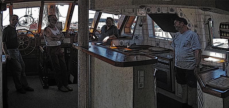 Kapit&auml;ne auf der Maranatha