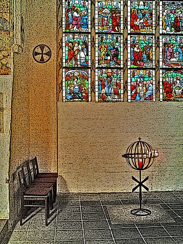 Kirchenfenster - Kirche