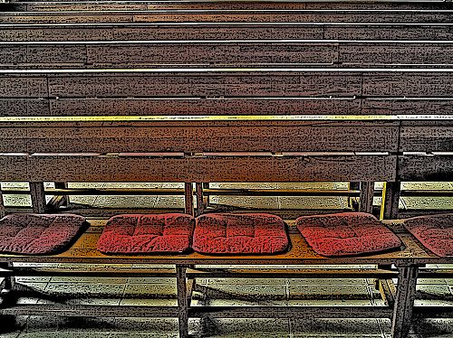 Kirchenb&auml;nke - Kirche