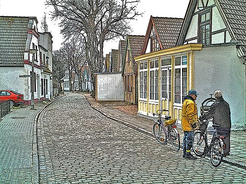Warnemünde bei Rostock an der Ostsee - Mecklenburg-Vorpommern
