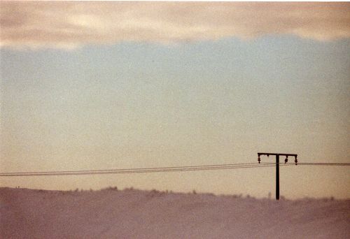 Strommmast zwischen Ratzeburg und Wismar, an der B208