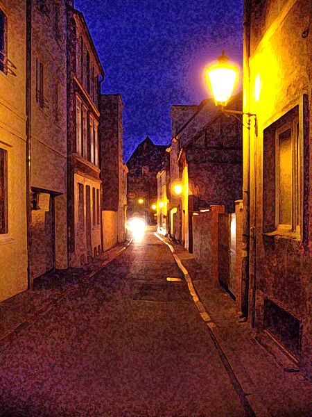 Kleinschmiedestraße in Wismar - Wismar in Mecklenburg-Vorpommern