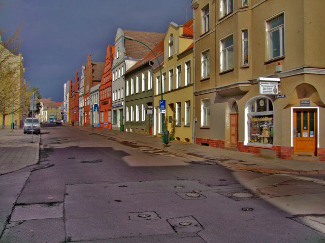 Mecklenburger Straße in Wismar - Wismar in Mecklenburg-Vorpommern