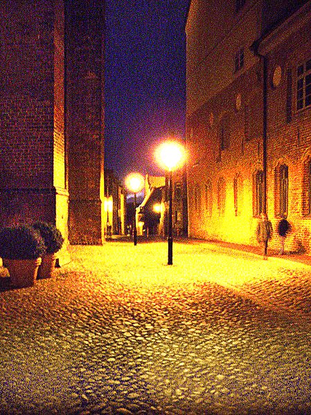 Bliedenstraße in Wismar - Wismar in Mecklenburg-Vorpommern