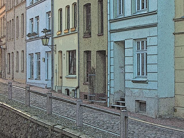 Mühlengrube - Wismar in Mecklenburg-Vorpommern