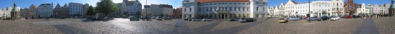 Wismar in Mecklenburg-Vorpommern - Marktplatz