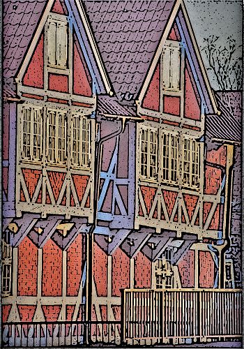 Wismar in Mecklenburg-Vorpommern - Am Hafen bei New Orleans