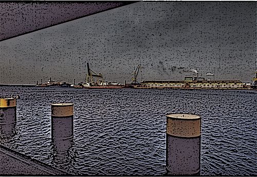 Haffeld - Verladehafen - Wismar in Mecklenburg-Vorpommern - Alter Hafen