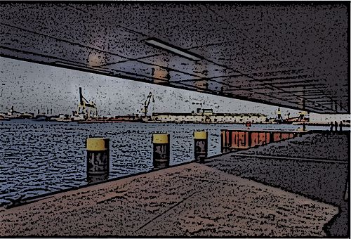 Caribbean Sea nach der Taufe - Wismar in Mecklenburg-Vorpommern - Alter Hafen