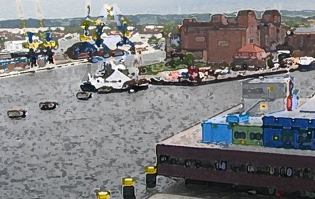 Wismarer Hafen - Wismar in Mecklenburg-Vorpommern - Alter Hafen