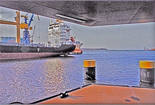 Caribbean Sea nach der Taufe - Wismar in Mecklenburg-Vorpommern - Alter Hafen