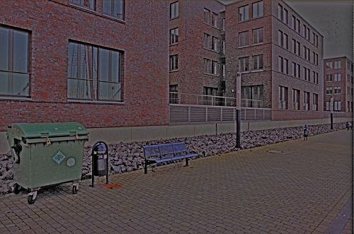 Neue Architektur am Wismarer Hafen - Wismar in Mecklenburg-Vorpommern - Alter Hafen