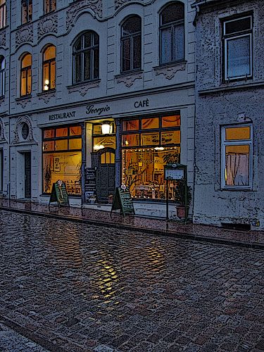 Wismar in Mecklenburg-Vorpommern - Hinter dem Chor